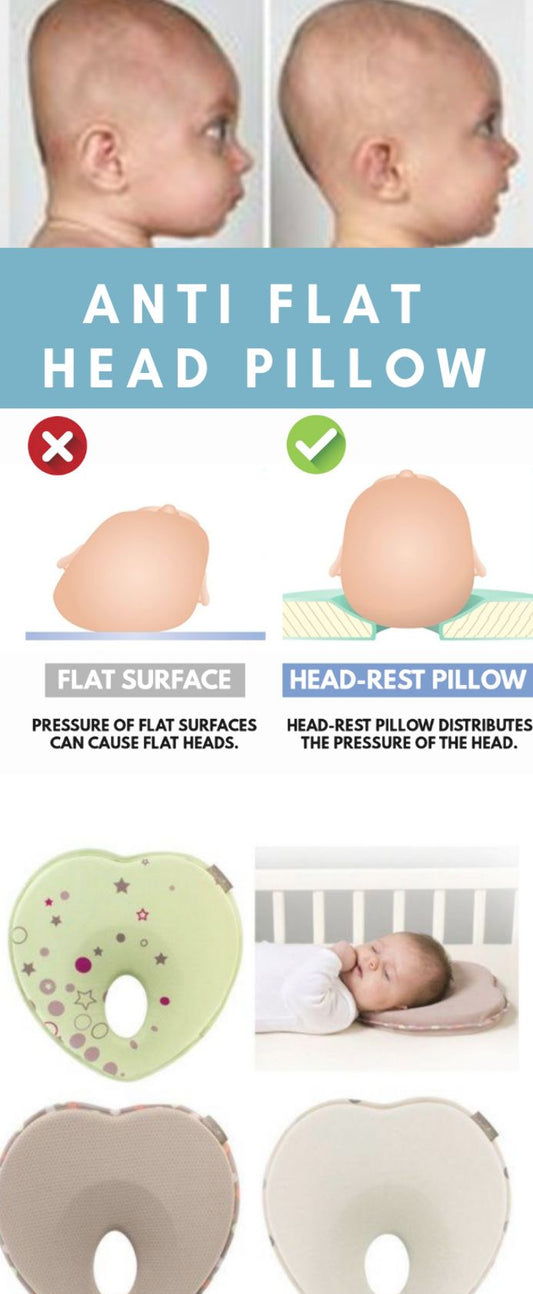 Head Shaping Newborn Pillow For Flat Head Prevention